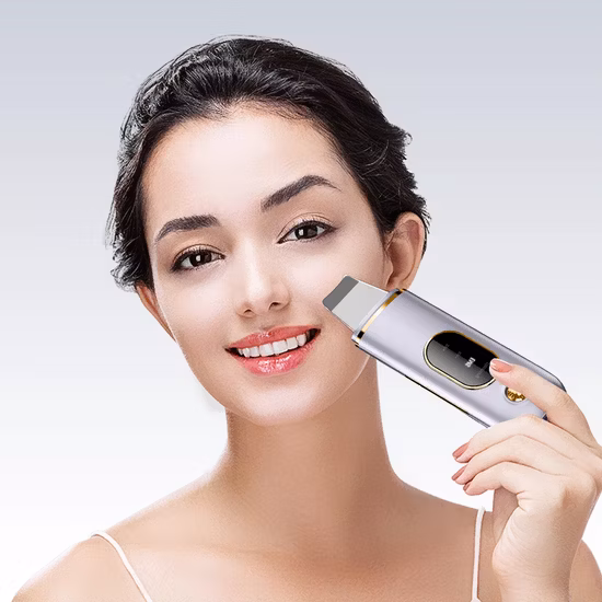 Latest Beauty Personal Skin Care Device Ultrasonic Facial Skin Scrubber