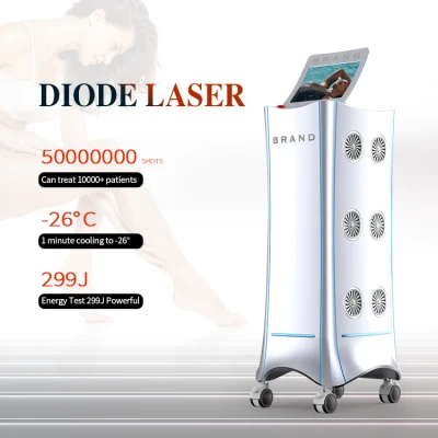 Il più nuovo 4 in 1 808nm 940nm 1064nm 755nm Diodo Laser 808 Macchina per la depilazione del corpo Attrezzatura per sbiancamento della pelle